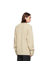 Hope Beige Wool North Sweater