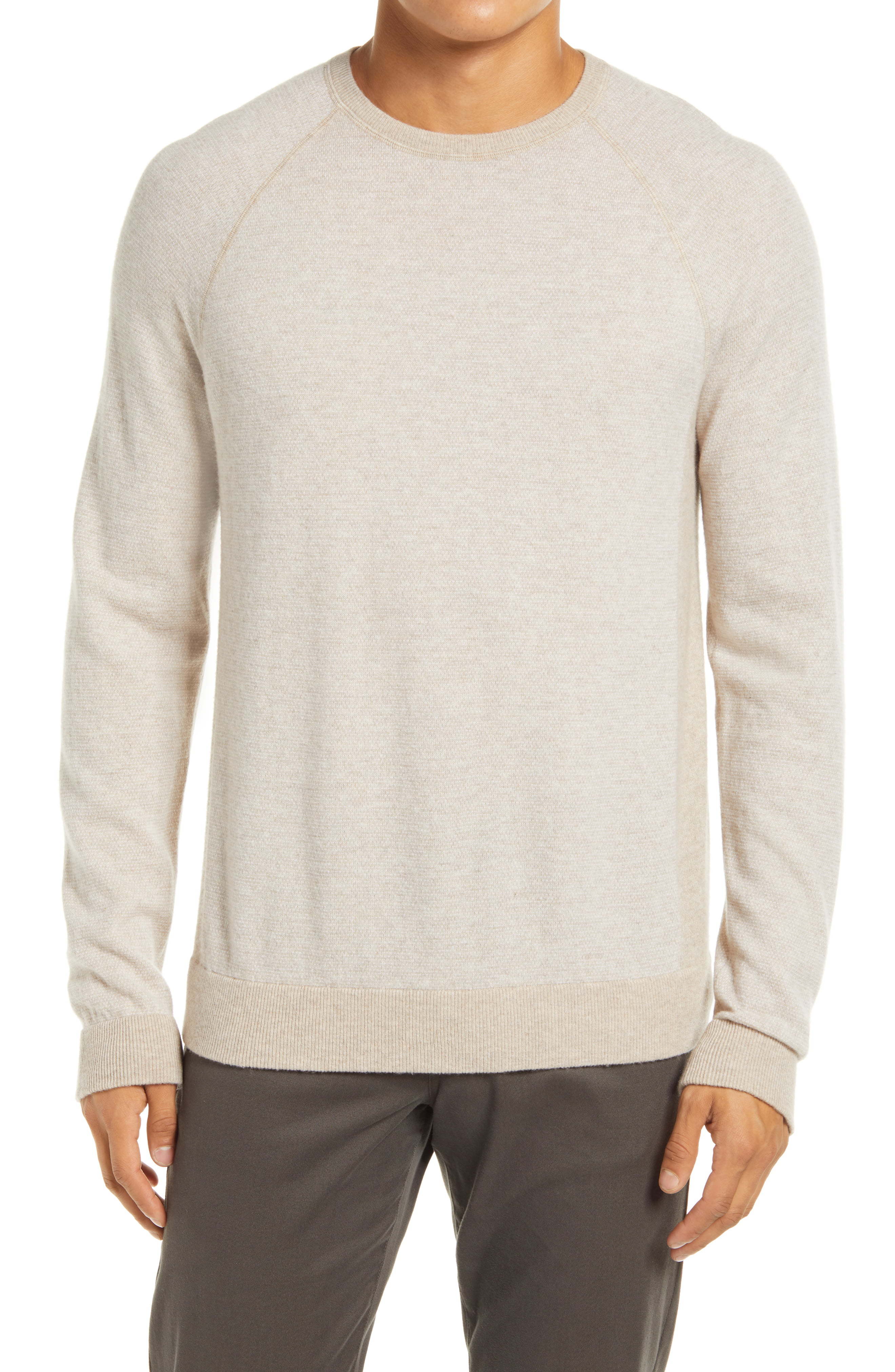 Vince Birds Eye Stitch Wool Cashmere Sweater, $275 | Nordstrom | Lookastic