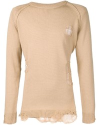 Christian Dada Destroyed Knit Sweater