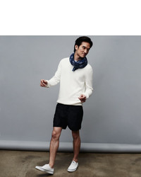 Club Monaco Cotton Silk Crew Sweater
