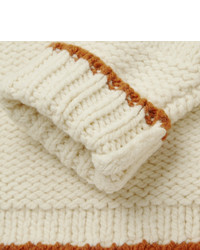 Billy Reid Contrast Trim Wool Sweater