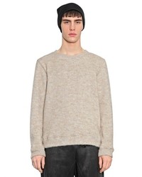 Cotton Mohair Fleece Sweater