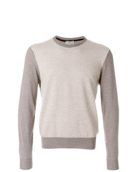 Canali Elbow Patch Jumper