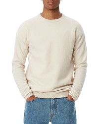 LES DEUX Ethan Crewneck Wool Sweater