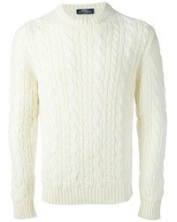 Fedeli Cable Knit Jumper