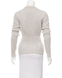 Nina Ricci Fitted Wool Sweater