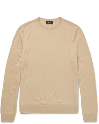 A.P.C. Merino Wool And Silk Blend Sweater