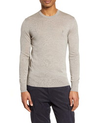 AllSaints Mode Slim Fit Merino Wool Sweater