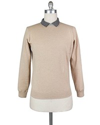 Luigi Borrelli New Beige Sweater Medium50