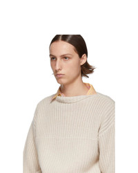 Marni Off White Cashmere Costa Inglese Sweater