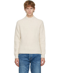Tom Ford Off White Cashmere Sweater