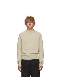 Lemaire Off White Crewneck Sweater