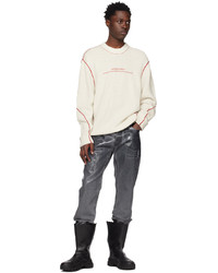 A-Cold-Wall* Off White Dialogue Sweater