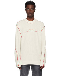 A-Cold-Wall* Off White Dialogue Sweater