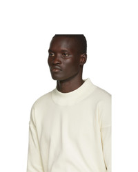 Jil Sanderand Off White Long Sleeve Sweater