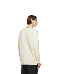 Loewe Off White Stitch Logo Sweater
