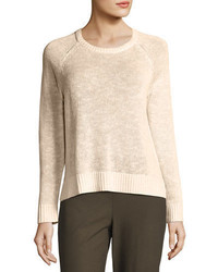 Eileen Fisher Organic Linen Cotton Slub Sweater