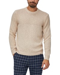 Paige Pacey Crewneck Sweater In Vanilla Buff At Nordstrom