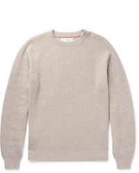 Brunello Cucinelli Ribbed Cashmere Sweater
