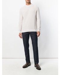 Brioni Ribbed Detail Sweater