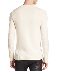 Helmut Lang Ribbed Knit Wool Sweater