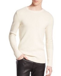 Helmut Lang Ribbed Knit Wool Sweater