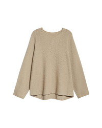 Homme Plissé Issey Miyake Rustic Cotton Blend Sweater