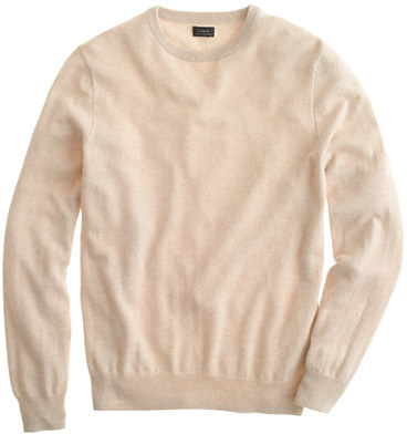J.Crew Tall Italian Cashmere Crewneck Sweater, $229, J.Crew