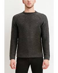 Forever 21 Textured Raglan Sweater