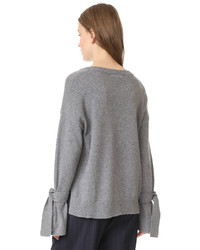 Madewell Tie Cuff Pullover