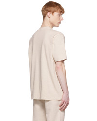 Burberry Beige Cotton T Shirt