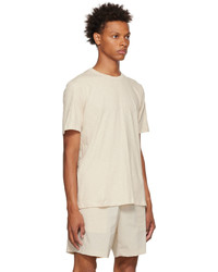 Theory Beige Essential T Shirt