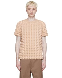 Kanghyuk Beige Polyester T Shirt