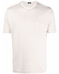 Zanone Chest Pocket Crewneck T Shirt