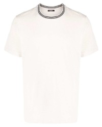 Peserico Contrasting Collar T Shirt