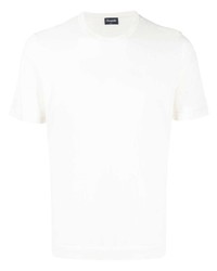 Drumohr Cotton Crew Neck T Shirt
