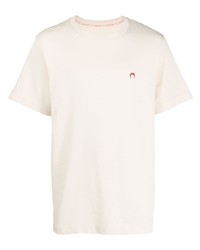 Marine Serre Crescent Moon Embroidered T Shirt