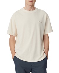 LES DEUX Diego T Shirt In Ivorycaribou Brown At Nordstrom