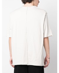 Attachment Drop Shoulder Cotton T Shirt