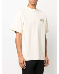 Gcds Eco Logo Print Cotton T Shirt