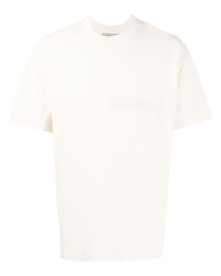 FEAR OF GOD ESSENTIALS Embossed Logo Cotton T Shirt