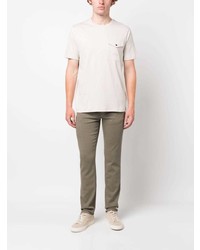 Herno Flap Pocket Short Sleeve T Shirt