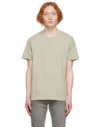 Frame Khaki Logo T Shirt