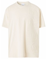 Burberry Logo Embossed T Shirt