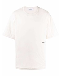 Ambush Logo Embroidered Cotton T Shirt
