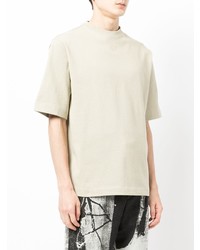 Off-White Logo Embroidered Short Sleeve T Shirt