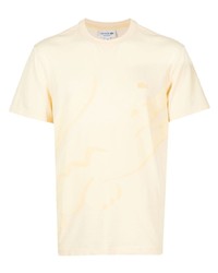 Lacoste Logo Patch Cotton Blend T Shirt