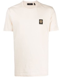 Belstaff Logo Patch Cotton T Shirt