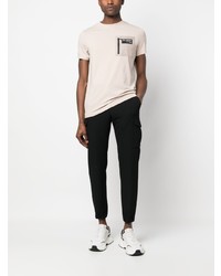 Karl Lagerfeld Logo Patch Short Sleeve T Shirt