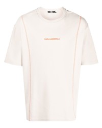 Karl Lagerfeld Logo Piqu T Shirt